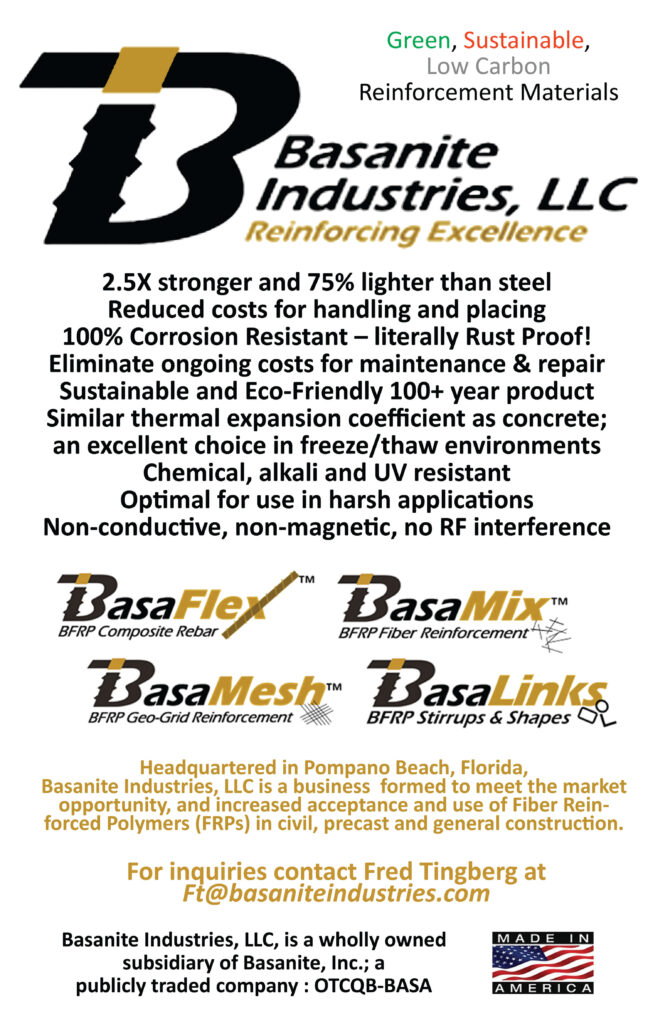 Basanite Industries FULL PAGE AD