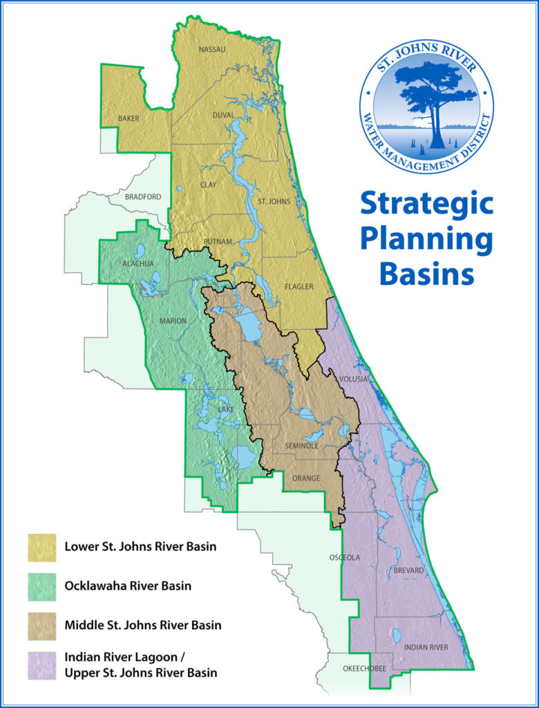 Strategic Planning Basins map 1