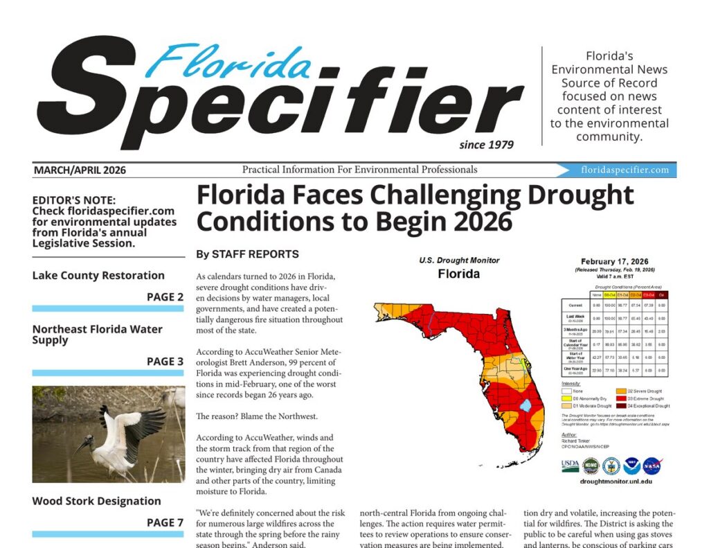 March/April 2026 Florida Specifier front page