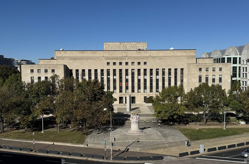 E. Barrett Prettyman United States Courthouse, home of the U.S. Court of Appeals for the D.C. Circuit