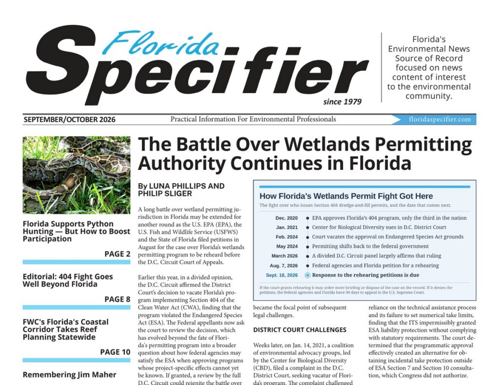 Florida Specifier September/October 2026 front page